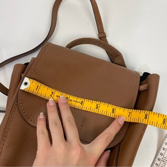 Coach Derby Brown Pebble Leather Bucket Mini Backpack Minimalist CapsuleWardrobe - Picture 13 of 14